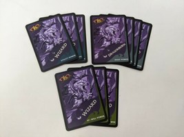 Wrath Of Ashardalon Dungeons And Dragons Replacement Dragonborn Wizard Cards(10) - $2.50