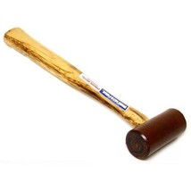 RAWHIDE MALLET HAMMER STAMPING LEATHER-WORK JEWELRY 5oz 1-1/4&quot; Dia.  - £24.05 GBP