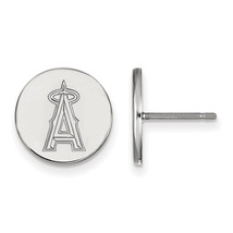 SS MLB  Los Angeles Angels Small Disc Earrings - $75.00