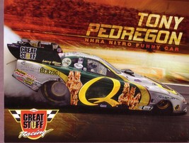 TONY PEDREGON NHRA HERO CARD NITRO FUNNY CAR 2007 VF - $18.92