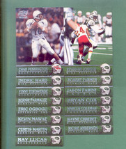 2000 Pacific New York Jets Football Team Set - £2.39 GBP