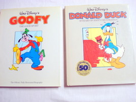 Goofy The Good Sport &amp; Donald Duck 50 Years Disney HCs - £15.79 GBP