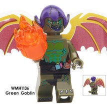 1pcs Green Goblin with Pumpkin Bomb Marvel the Amazing Spider-Man Minifigures - £2.27 GBP