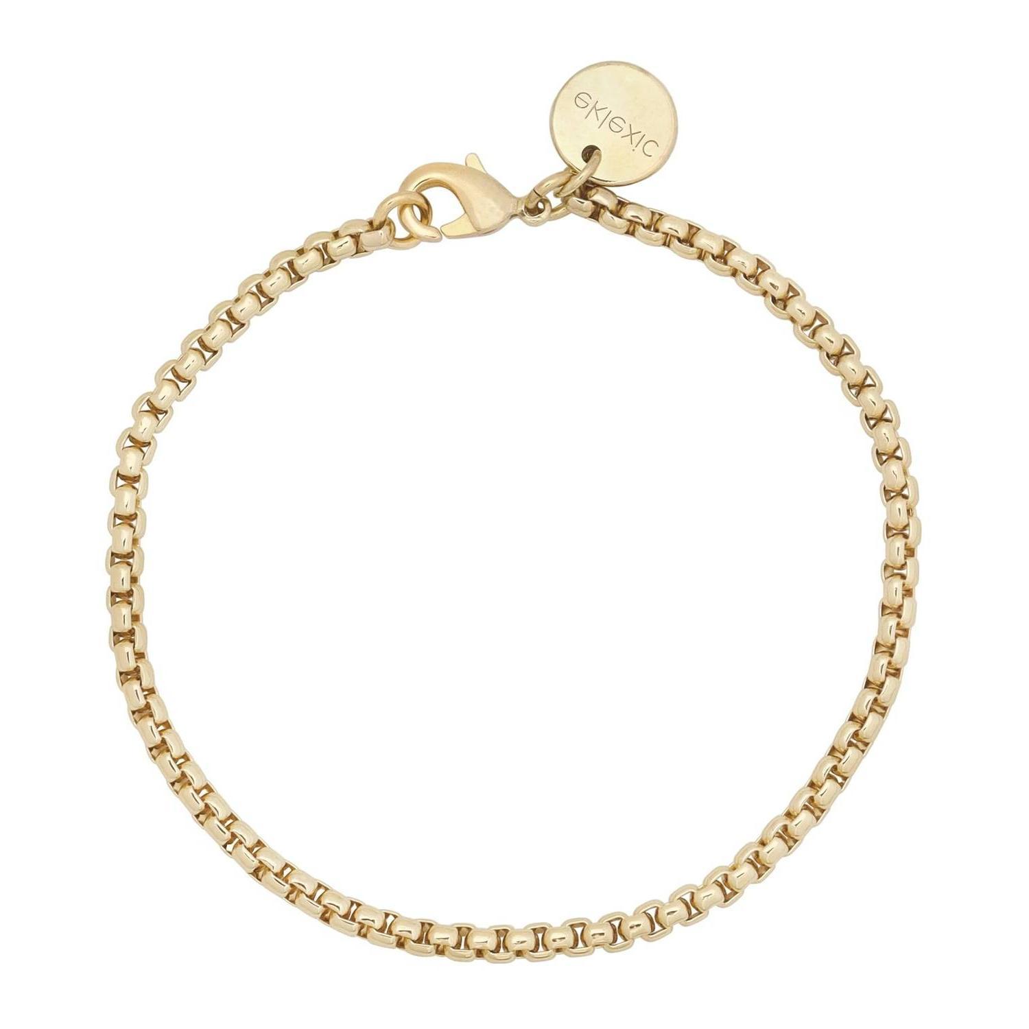 Eklexic Women&#39;s Thin Luciana Bracelet Gold - $62.00