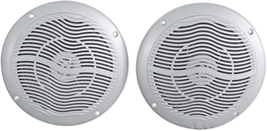Rmc65S Pair 6.5&quot; 600W Waterproof Marine Boat Speakers 2-Way, Silver - $116.79 CAD