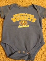 Denver Nuggets Basketball Boys Short Sleeve One Piece Blue Yellow 6-9 Mo... - $4.41