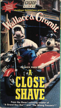 Wallace And Gromit A Close Shave Vhs 1996-TESTED-RARE VINTAGE-SHIPS N 24 Hours - £6.54 GBP