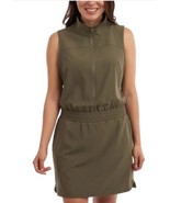 Elle Sport Womens Dress Green Active Inner Shorts Pockets Elastic Waist - $58.79 CAD