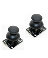 2Pcs Dual Axis Game Joystick Sensor Module Controller For Arduino Avr Pi... - £11.98 GBP