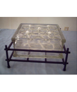 Candleabra with Roman Wrought Iron Stand (5 Wicks for Oil) New Modern Style - $20.00