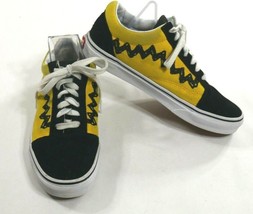 Vans X Peanuts Charlie Brown Good Grief Old Skool Skate Shoes Men 6 / Wo... - £40.12 GBP