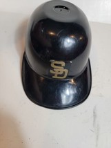 MLB Mini Baseball Batting Helmet 5&quot; Black San Diego Padres SD - £11.54 GBP