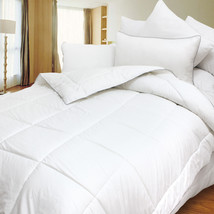 Down Alternative Comforter 300GSM Piped Edging (Twin Size) - £47.30 GBP