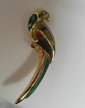 Vintage Signed LC Gold-tone W/Blue/Green Accents Parrot Brooch Rhineston... - €13,63 EUR Vintage Signed LC Gold-tone W/Blue/Green Accents Parrot Brooch Rhineston... - €13,63 EUR