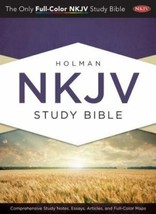 Holman Study Bible: NKJV Edition, Jacketed Hardcover by Holman Bible Holman... - £66.48 GBP