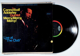 Cannonball Adderley - Mercy Live at The Club (1967) Vinyl LP • Jazz Quintet - £15.62 GBP