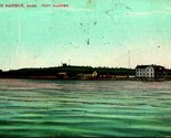 Fort Warren Boston Harbor Boston MA Massachusetts 1909 DB Postcard - £4.94 GBP