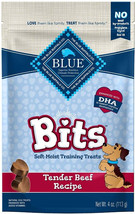 Blue Buffalo Blue Bits Training Treats Tender Beef 24 oz (6 x 4 oz) Blue Buffalo - £62.84 GBP