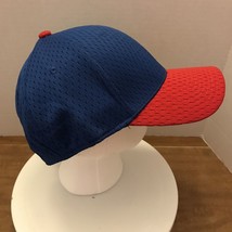 OC Sports Blank Blue Red Mesh Jersey Baseball Hat Cap Proflex Flex L/XL - £7.06 GBP