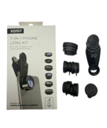XQISIT 7 in 1 Photo Lens Pack Clip On Mobile Camera Lenses for iPhone An... - $199.34 MXN