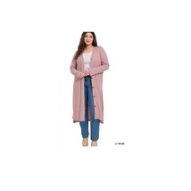 Plus Size Cardigan Sweater   Tall Women Ribbed Long Topper Duster Button... - £39.30 GBP
