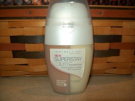 Maybelline Superstay Silky Foundation Sandy Beige Medium 1 - £10.36 GBP