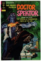 The Occult Files of Dr Spektor 6 NM 9.2 Gold Key 1974 Bronze Age Painted... - £27.10 GBP