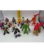 Imaginext Action Figures DC Super Hero, Dinosaurs Lot of 12 Fisher Price... - $256.81 MXN