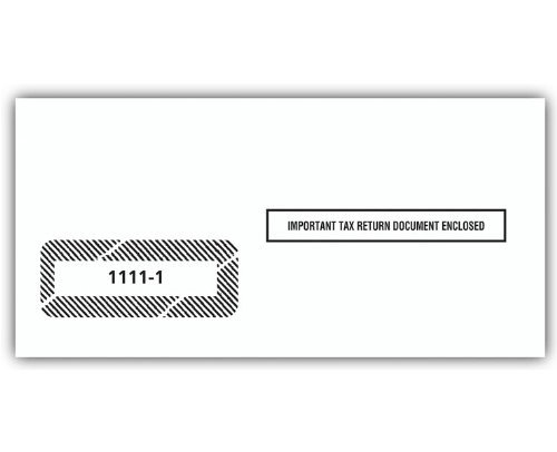 EGP IRS Approved 1099 Single-Window Envelope, Moisture Seal, 3 7/8 x 8 3... - $16.20