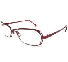 Vintage la Eyeworks Eyeglasses Frames CHOW CHOW 504 Red Square 50-23-130 - £59.62 GBP