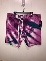 NWT Burnside  Mens SZ Medium Tie Dye Board Shorts Bathing Suit Swim Trun... - $18.80