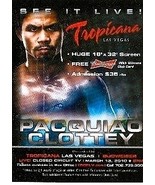 Manny Pacquiao vs Clottey @ Tropicana Hotel  Vegas Promo Card - £3.91 GBP