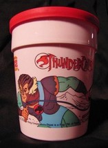 Vintage Burger King Pepsi Thundercats 3&quot; Collector&#39;s Plastic Cup w/ Lid - £14.41 GBP