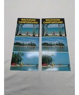Set Of (2) Vintage Mackinaw Campground Postcards - €9,56 EUR
