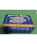 Memory Mints For Senior Moments Tin Box Gag Gift - £2.32 GBP