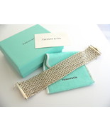 Tiffany &amp; Co Rope Bracelet Cable Twist Bangle Gift Love Pouch Box Statem... - £1,181.08 GBP