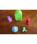 Space Goofs Fridge 1998 Taco Bell Kids Toys Saban Lot of 4 Aliens + Frid... - $18.17 CAD