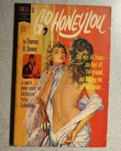 GO, HONEYLOU by Thomas B. Dewey (1962) Dell mystery paperback 1st - £15.68 GBP