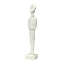 Cycladic Figurine Idol Ancient Greek Modern Art Natural Marble Statue Sculpture - £81.10 GBP
