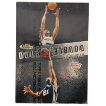1999-00 Finest Double Double #D7 Tim Duncan w/ Film San Antonio Spurs -- Nm - £4.65 GBP