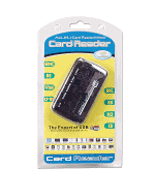 All-in-One USB 2.0 Card Reader (Transparent Black)  NEW - £7.83 GBP