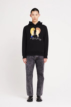 Etudes Men&#39;s 100% Organic Cotton Klein Beavis &amp; Butthead Hoodie Black-Medium - $59.99