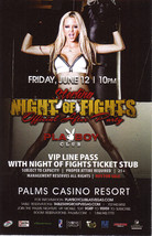 Sterling Night Of Fights Official After Party Playboy Club - £1.55 GBP