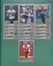 2001 Topps New Orleans Saints Football Team Set  - £2.61 GBP