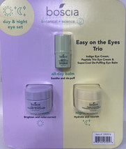 Boscia Easy on Day &amp; Night Eye Cream and Eye Balm Trio sealed set - £17.48 GBP