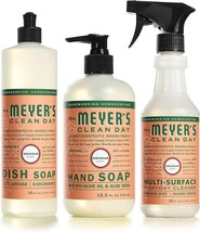 Mrs. Meyer&#39;s Kitchen Essentials Set, Includes: Hand Soap, Dish Soap, and... - £23.24 GBP