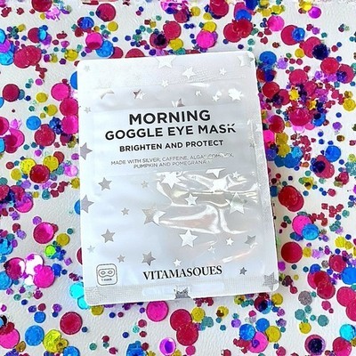 Vitamasques Stars Goggle Eye Mask Brighten & Protect 0.34 Oz New- 1 Mask - NIP Item image 5