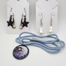 Mermaid Necklace and Earrings Set - $8.00