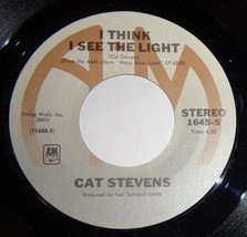 Cat Stevens 45 RPM - I Think I See The Light / Ready NM / NM VG++ D8 - £3.09 GBP