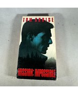 Mission Impossible VHS Tape Paramount Rated PG-13 1996 Tom Cruise - €8,20 EUR